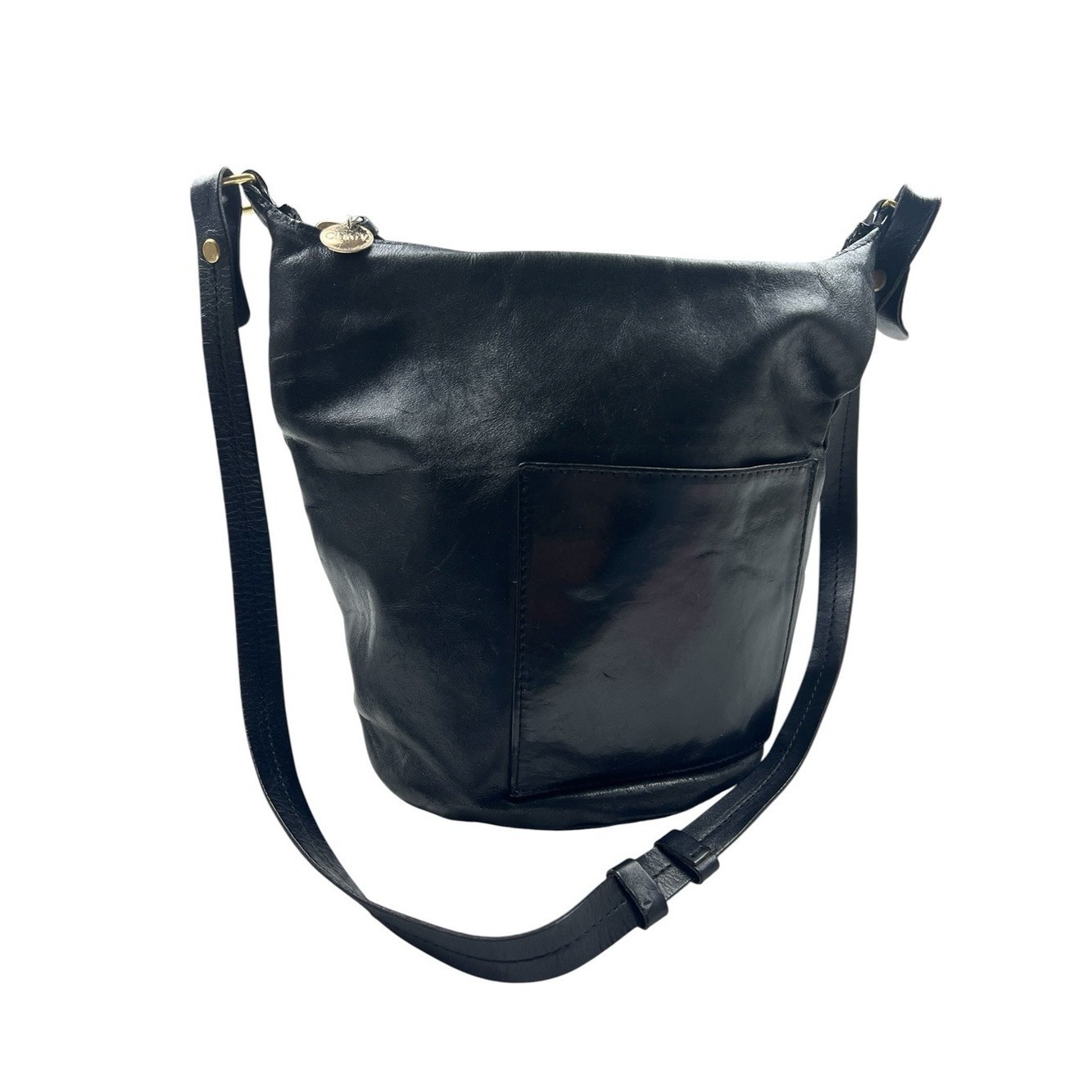 Clare V - Black Petit Jeanne Leather Bucket Bag - Os